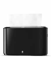 zásobník na papírové ručníky Multifold Image Design Stříbrná/černá barva, nerez/plast, 218 x 323 x