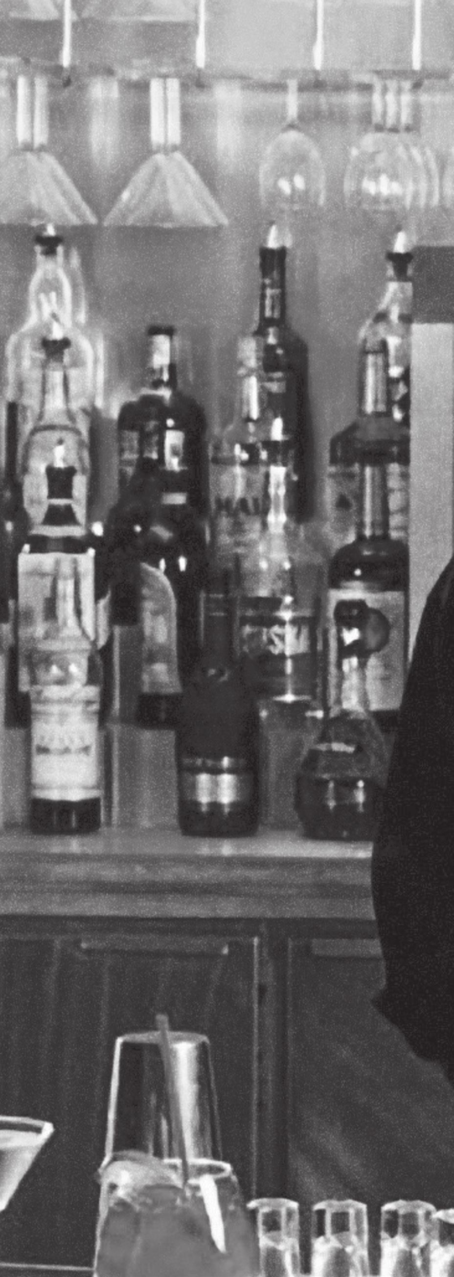I AM THE WORLD S LAST BARMAN POET. I SEE CAFE 80`S DRINKING THE FABULOUS COCKTAILS I MAKE. AMERICANS GETTING STINKING ON SOMETHING I STIR OR SHAKE.