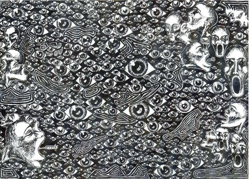 tužkou, 21x29,7 cm, 1999
