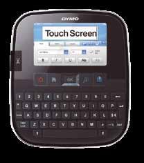 KANCELÁŘSKÁ TECHNIKA štítkovače štítkovač DYMO touch Screen LabelManager 500TS Velký plnobarevný dotykový displej poprvé u značky DYMO!