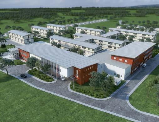 ZDRAVOTNICTVÍ PAPUA NOVÁ GUINEA Výstavba nemocnice Goroka Vývozce: VAMED Financování: Česká spořitelna, a.s., a Erste Group Bank AG Česká společnost VAMED uspěla v roce 2015 s projektem výstavby nemocnice v Papui-Nové Guinei.