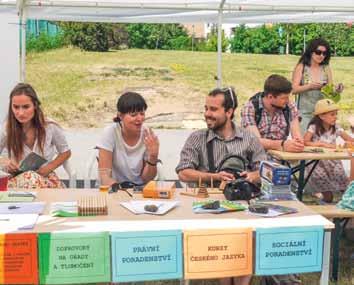 Vystoupila zde hudební kapela, kterou založili migranti, pro návštěvníky byly připraveny různé zajímavé workshopy, dospělí se mohli nechat inspirovat multikulturní kuchařskou show s ukázkou