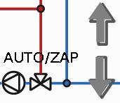 Ovládání Změna hodnot Nabízí se 2 možnosti programování: 1. Bez vlastního přepínacího pole nahoru-/dolu: při pohybu s hodnotou se rozsvítí šipky nahoru/dolu vedle hodnoty 2.