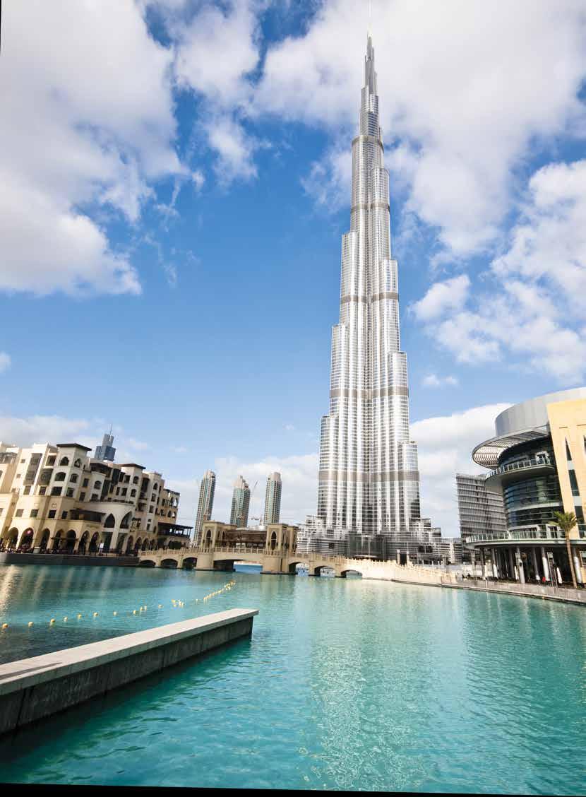 SPOJENÉ ARABSKÉ EMIRÁTY Burj Khalifa Victaulic mechanické potrubní systémy TZB Instalace