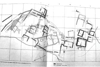84 ANTROPOWEBZIN 2/2014 Obrázek 16. Plán akropole Seskla. Tmavě:stavby kultury sesklo. Světle:stavby kultury dimini. (Podle: Theocharis 1973, Fig 177.). aspektů).