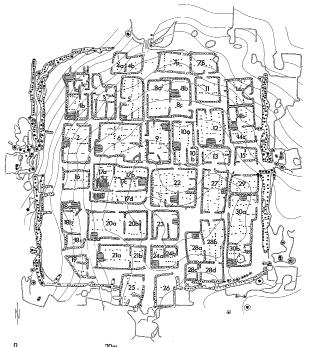 JOSEF DUFEK: VESNICE, ČI JIŽ MĚSTO? NEOLIT A POČÁTKY URBANIZACE EVROPY 89 Obrázek 27. Tell Poljanica vrstva IV (Podle: Todorova 1982, Abb. 165.). Obrázek 28.