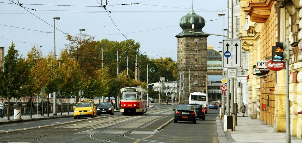 DRÁHA TRAM: oddělený tramvajový