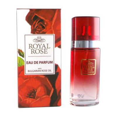 Dámský eau de parfém Royal Rose Dámský Parfém Royal Rose s růžovým olejem s bulharským růžovým olejem má unikátní vůně, která nabízí vynikající kombinaci elegance a jemnosti.