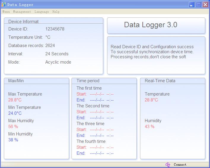 Zapněte počítač a vložte CD-ROM do jednotky CD-ROM. 2. Poklepejte na položku "DataLogger.exe", zvolte jazyk a potvrďte 3. Do počítače se nainstaluje "DataLogger". 4.