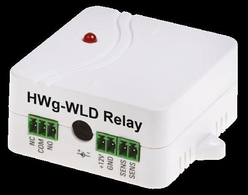 HWg- 1 1 1 1 Detektor zaplavení vodou ve D ploše pomocí detekčního kabelu s připojením do Ethernetu. HWg- se připojuje do Ethernetu.
