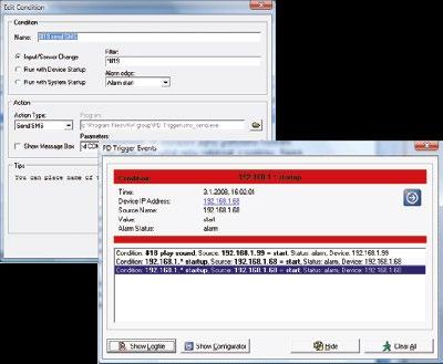 Služba je zdarma. Navštivte www.sensdesk.com. HWg-PDMS Monitorovací software s grafy a MS Excel výstupem.