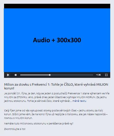 30s mp3, skip funkcionalita 10s