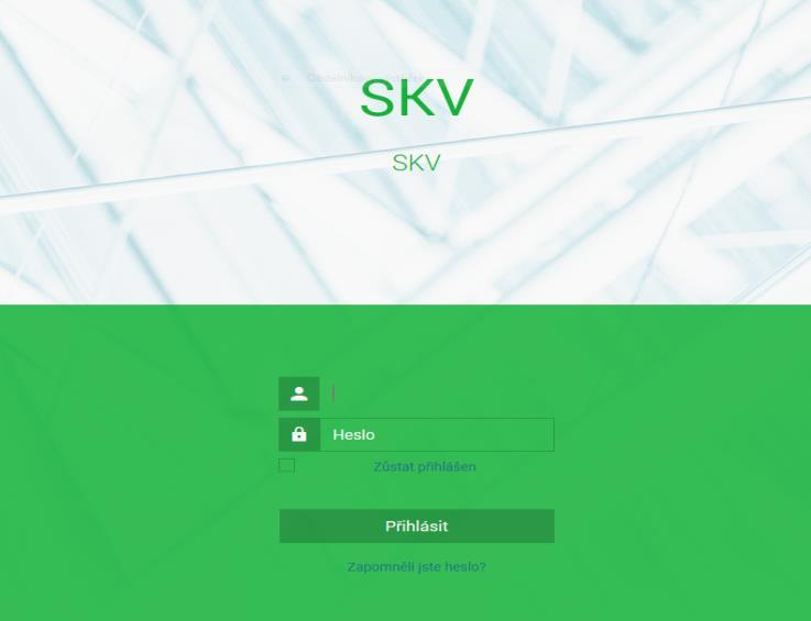 1. Základní informace o používání SKV - aplikace pro výběr kvalitních výsledků Registrace osob oprávněných pracovat v SKV (v roli supervisor) - uživatelé byli registrováni prostřednictvím