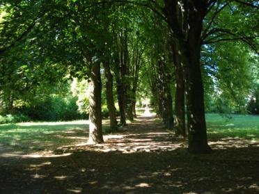 místě bývalého hřbitova v Bystrci Park Marie Restituty na místě bývalého hřbitova