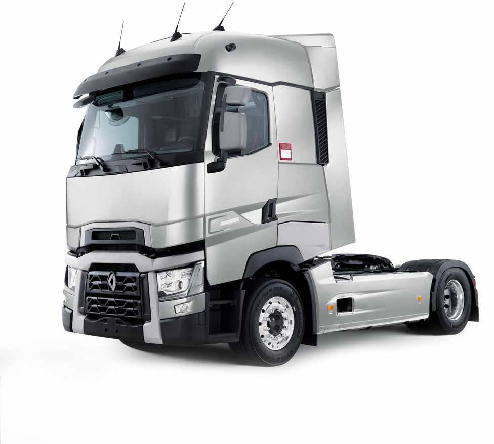 28 29 renault trucks_modelová ŘADA T Dokonalý pracovní nástroj Nastupování do kabiny a samotná obslužnost vozidla byly