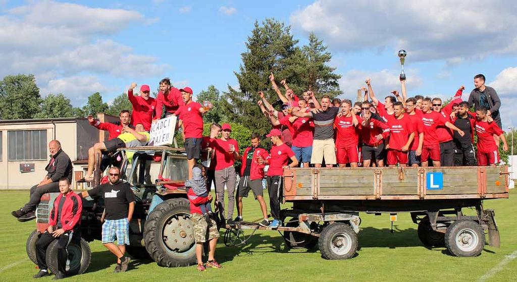 STRANA 22 TRHOVOSVINENSKÉ LISTY 7-8/2017 SPORT Trhovosvinenský Spartak prožil jednu z nejúspěšnějších sezón v historii! V sobotu 17. 6.
