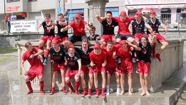 TRHOVOSVINENSKÉ LISTY 7-8/2017 STRANA 23 Starší dorost mladíci zvládnout lépe. Starší dorost po celou sezónu podával výborné výkony.