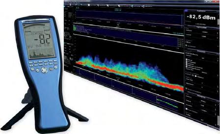 SPEKTRÁLNÍ ANALYZÁTORY AARONIA Spectran řada NF NF-1010E, NF-3020, NF-5030 Frekvenční rozsah: 1 Hz až 1 MHz (opt. rozšíření do 30 MHz) Typ. úroveň el. pole E: 0,1 V/m až 20 kv/m Typ. úroveň magnet.