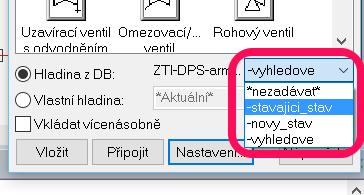 Pro příkaz Vložit do přímého kusu potrubí byla upravena funkčnost. Po výběru tvarovky tvarovka automaticky zmizí, aby bylo možné lépe zadat nové body vykreslení tvarovky.