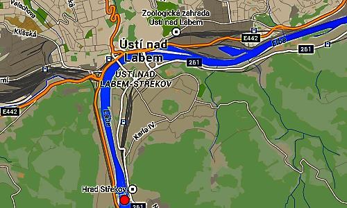 54 VE STŘEKOV Vodní elektrárna Střekov se nachází v Ústeckém kraji v obci Střekov, cca 2,5 km od Ústí nad Labem, na říčním kilometru 767,679 a GPS souřadnicích-50.638114, 14.047718.