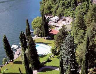 80 m RESIDENCE LA CAVA upřesnění: turistický komplex se rozprostírá na 20 000 m² upraveného terénu; součástí komplexu je i malý přístav pro jachty poloha: Lago di Como - Pognana Lario, jezero - 80 m,
