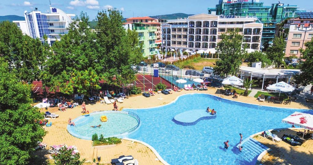 CZ POLOHA: severní část Primorska cca 400 m od centra POPIS A PLÁŽ: udržovaný starší hotel v zahradě cca 250 od písečné pláže lehátka a slunečníky za poplatek VYBAVENÍ: recepce trezor za poplatek