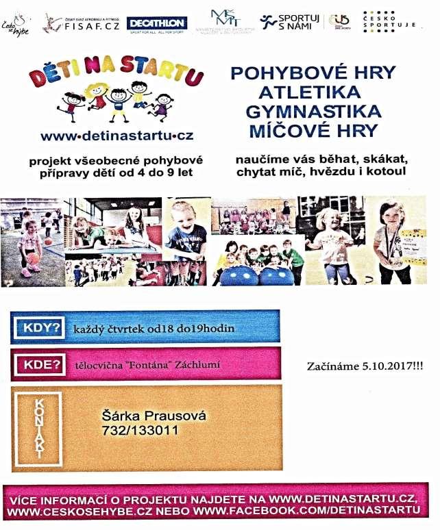 ZPRAVODAJ 7-8/2017 Měsíčník Obce Záchlumí, okres Ústí nad Orlicí, vydává obec Záchlumí, IČO 00279790, vydáno 14. 9. 2017 Registrováno MK ČR E 20914.Vychází nákladem 250 ks.