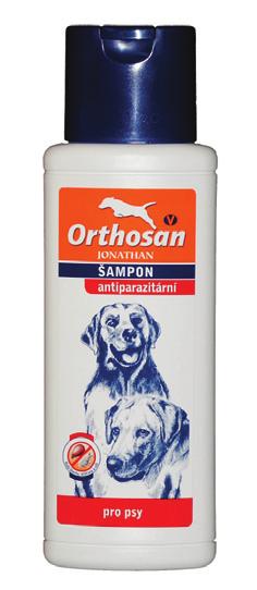 Orthosan Šampon s kondicionérem - pro psy a kočky 250 ml Orthosan šampon s kondicionérem pečuje o srst psů a koček.