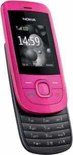 Nokia 2220 Slide Nokia 2323 Classic Nokia 2330 Classic I levný telefon může být atraktivní a navrch vysouvací.