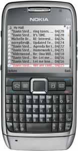 Nokia E71 Nokia E72 Nokia N8 Nokia E71 je multifunkční zařízení určené pro podnikatele a manažery.