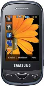 Samsung B3410 Corby Plus Samsung B3410W Samsung B5722 I když tento Samsung vypadá jako drahý komunikátor, jedná se ve skutečnosti o velmi obyčejný mobil.
