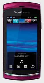 Sony Ericsson U1i Satio Sony Ericsson U5i Vivaz Sony Ericsson U8i Vivaz Pro Uvedením modelu U1i Satio se výrobce usadil na trůnu jako král megapixelů, Satio totiž obsahuje 12Mpx fotoaparát s podporou