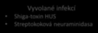 Vyvolané infekcí Shiga-toxin HUS Streptokoková