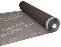 OMEGA QUILLI OMEGA Těsnicí páska pod latě PE Těsnicí páska pod latě DSK 1,50 m 2MONO230SK 1,50 m x 50 m 230 g / m² 0,1 m UV-stabilita: 4
