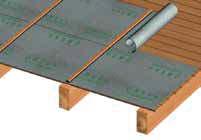 1,50 m x 50 m 200 g / m² 0,1 m 4 10 OMEGA 180 Fólie na bednění OMEGA 180 Fólie na bednění PLUS OMEGA 180 Fólie na bednění SK DUO Difuzně