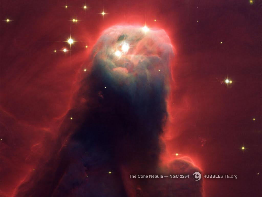 6.místo: výřez z fota Cone Nebula =
