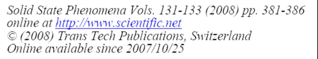 V008 výsledky v roce 2007 Studium nízkoteplotní difúze paladia v křemíku stimulované radiačními poruchami Carrier Concentration (cm -3 ) 10 19 10 18 10 17