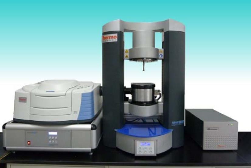 technikami Rheometr AFM Raman +