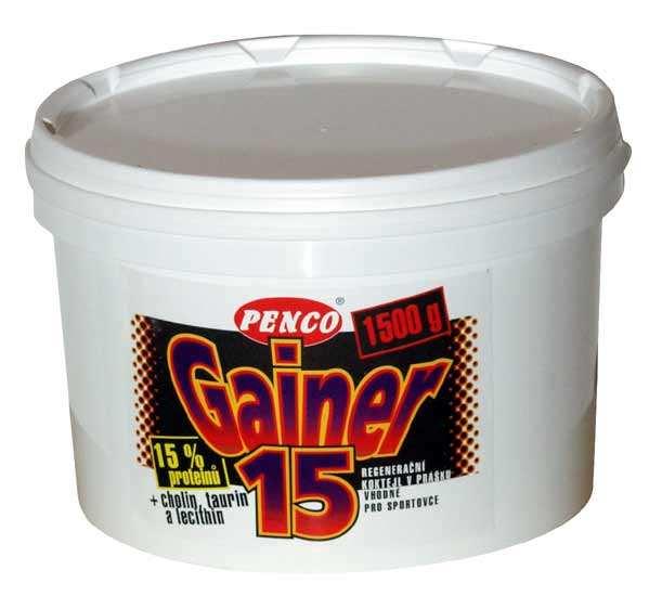 GAINER 15 Charakteristika: Pomáhá nabrat svalovou hmotu a udržet si potřebnou energii.
