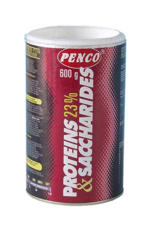 PROTEINS AND SACHARIDES Charakteristika: Proteino-sacharidový koktejl s 23% mléčných a vaječných proteinů a 66% sacharidů.