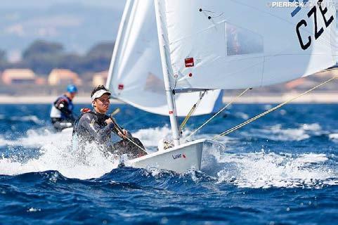 místo Pohár ČR Bic Techno 293 celkové hodnocení Vítězslav Moučka (2002) Yacht Club Velké Dářko S jachtingem začal spolu se svou sestrou na Optimistu ve svých devíti letech na Velkém Dářku.