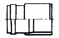 PRECHOD - KAMENINA PVC (KGUS) D 110 5,08 D 125 8,80 D 160 12,70 D 200