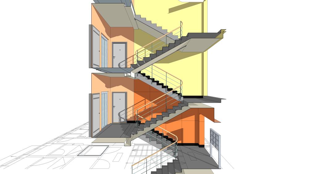 ARCHITEKTONICKÁ STUDIE OBNOVY INTERIÉRŮ BYTOVÝCH DOMŮ -