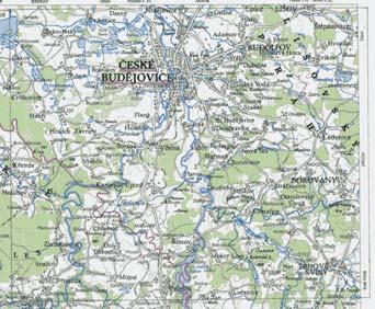 Základní mapa 1 : 200 000 Základní mapa 1 : 200 000 vznik odvozením z topografických map u obnovených vydání doplnění