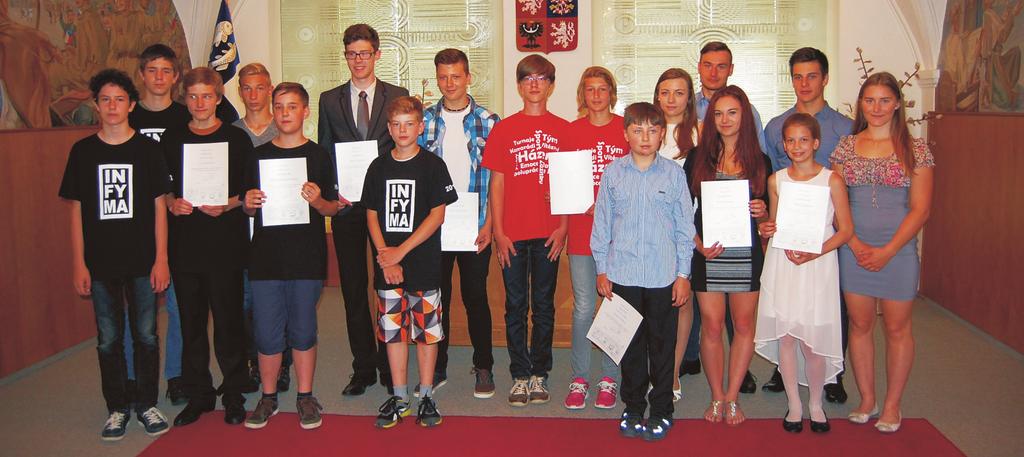 16 / DĚTI A MLÁDEŽ Litovelskými nadějemi jsou muzikanti, sportovci, ale i technici či fyzici 21.