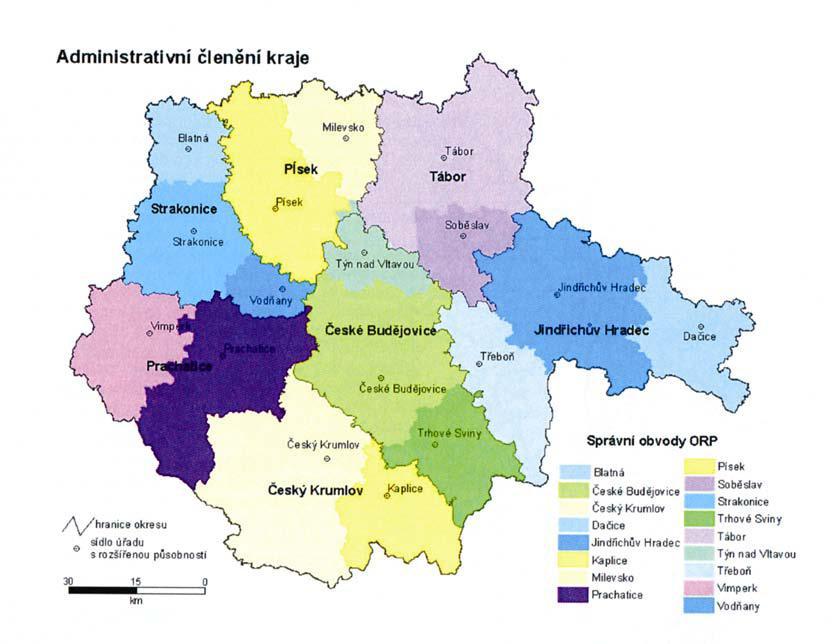 1.8 Sociodemografický profil Jiho eského kraje Jiho eský kraj leží p i hranici eské republiky s Rakouskem a N meckem. Má rozlohu 10 057,3 km2, tj. 12,8 % rozlohy eské republiky.