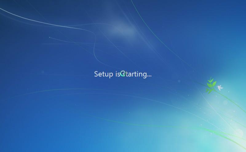 6. Ovladač USB 2.0/3.0 se načte automaticky při spuštění instalace. 7. Dokončete instalaci operačního systému Windows 7 podle zobrazených pokynů.