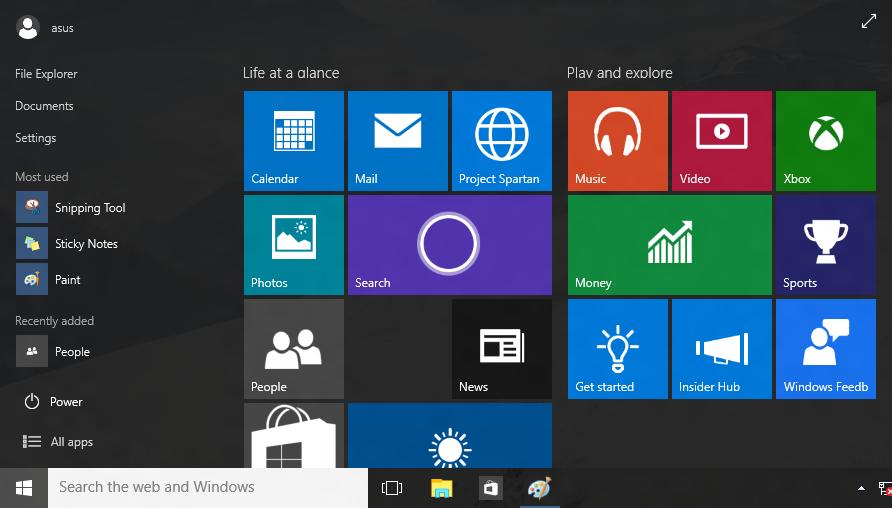 Používání uživatelského rozhraní Windows 10 Windows 10 je dodáváno s uživatelským rozhraním (UI) založeným na dlaždicích pro snadný přístup k aplikacím Windows z obrazovky Start.