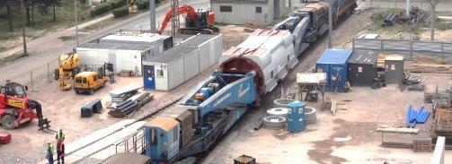 Počet přepravovaných celků 883 Celková přepravená hmotnost 10 765 tun Hmotnost nejtěžšího celku 461 tun K transportu byly využity kombinace