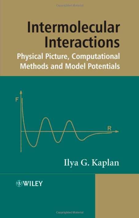0123751829, ISBN-10: 0123751829 Intermolecular Interactions: Physical Picture,